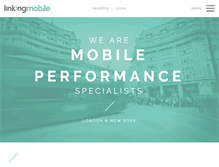Tablet Screenshot of linkingmobile.com